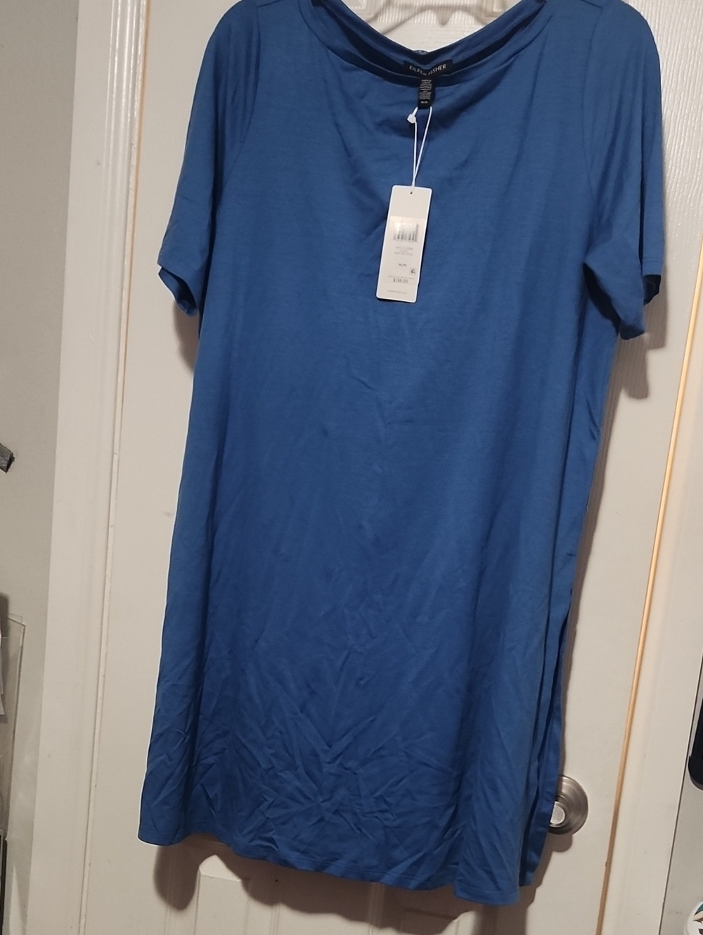 Eileen Fisher Blue Short-Sleeve Men's Tee